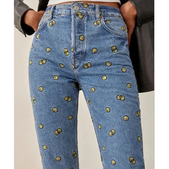 reformation mixed emotions jeans - Picture 4 of 10